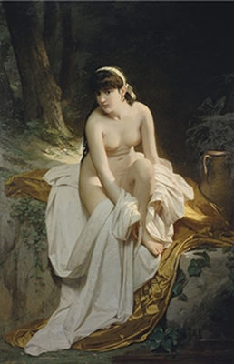 Sample artwork by Andrei Franzowitsch Belloli (1820 - 1881), known for decorative architectural painting, portraits of women and children - View similar artists and auction records