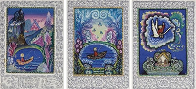 Five illustrations for the fairytale Ivashechka by Igor Ershov - Auction record, sale price, and art valuation. Compare with similar artists and explore comparable artworks.