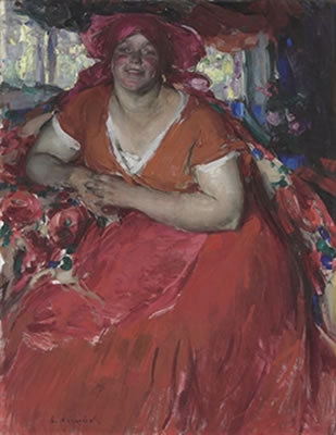 Young peasant woman