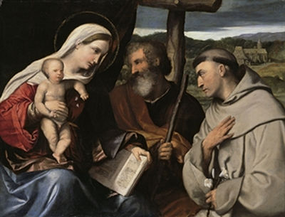 The Holy Family with Saint Anthony of Padua by (Il Moretto) Moretto Da Brescia - Auction record, sale price, and art valuation. Compare with similar artists and explore comparable artworks.