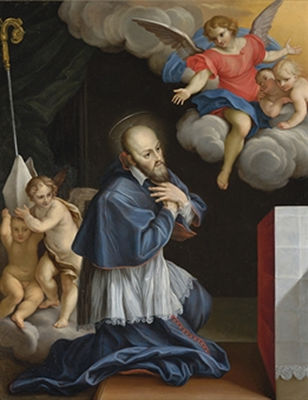 Saint Francis de Sales at prayer by Carlo Maratti - Auction record, sale price, and art valuation. Compare with similar artists and explore comparable artworks.