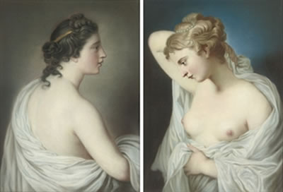 Summer; and Autumn (pair)