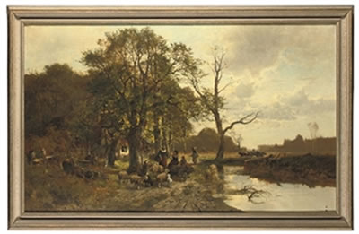 Returning from the fields
