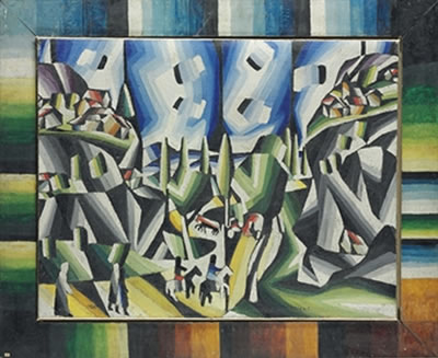 Der Sündenfall by Arthur Segal - Auction record, sale price, and art valuation. Compare with similar artists and explore comparable artworks.