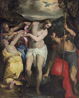 The Baptism of Christ by Orazio Samacchini - Auction record, sale price, and art valuation. Compare with similar artists and explore comparable artworks.