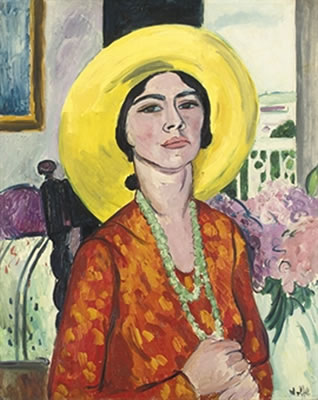 The Yellow Hat (Mrs Geoffrey Garrat) by Edward Wolfe - Auction record, sale price, and art valuation. Compare with similar artists and explore comparable artworks.