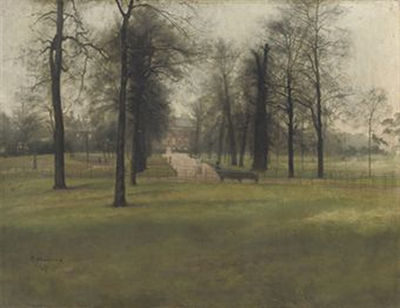 Kensington Palace, seen through the trees