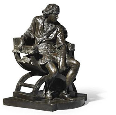 Sample artwork by Edward Onslow Ford (1852 - 1901), known for sculpture in various mediums including busts and monuments - View similar artists and auction records