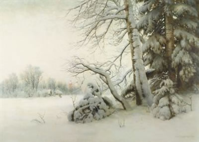 Sample artwork by Gavril Kondratenko (1854 - 1924), known for land-and seascape painting - View similar artists and auction records