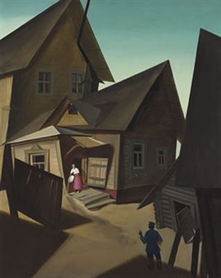 A Finnish village. Roofs by Vasili Ivanovich Shukhaev - Auction record, sale price, and art valuation. Compare with similar artists and explore comparable artworks.