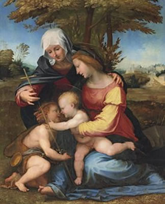 The Madonna and Child in a landscape with Saint Elizabeth and the Infant Saint John the Baptist by Fra Bartolommeo - Auction record, sale price, and art valuation. Compare with similar artists and explore comparable artworks.