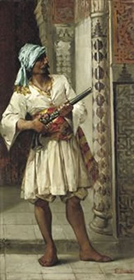 Sample artwork by Luigi Servi (1863 - 1945), known for portrait and aristocratic genre painting - View similar artists and auction records