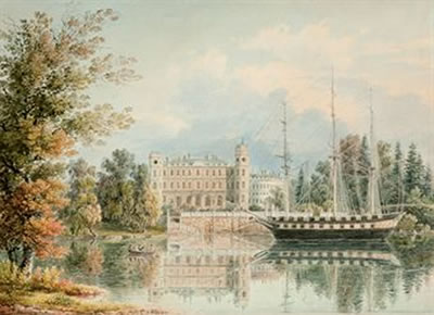 The Imperial Palace at Gatchina