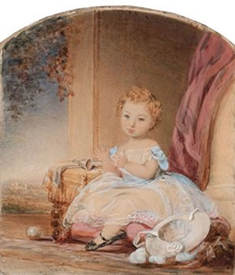 Portrait of a young girl