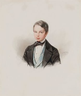 Portrait of Alexander Mordvinov by Vladimir Ivanovich Hau - Auction record, sale price, and art valuation. Compare with similar artists and explore comparable artworks.