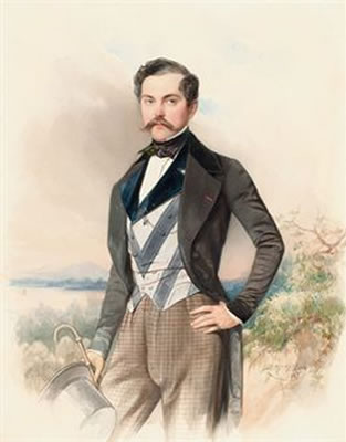 Portrait of Count Nikolai Vladimirovich Adlerberg (1819-1892) by Vladimir Ivanovich Hau - Auction record, sale price, and art valuation. Compare with similar artists and explore comparable artworks.