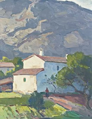 Mallorcan landscape, possibly Deia
