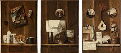 Sample artwork by Bernardo German Llorente (1680 - 1759), known for portrait, vanitas, and still life painting - View similar artists and auction records