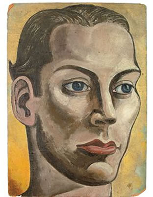 Portrait of John Banting: Self-portrait