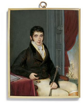 Pierre-François Guestier (1793-1874), in riding habit