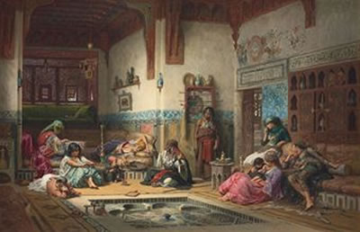 Sample artwork by Frederic Arthur Bridgman (1847 - 1928), known for oriental-exotic-mythic genre and portrait painting - View similar artists and auction records