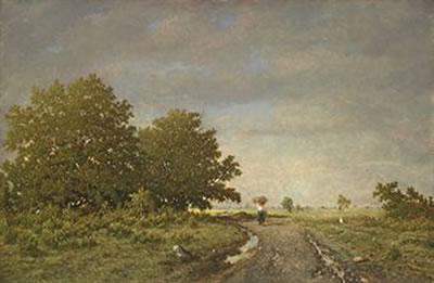 Paysage d'été by Theodore Rousseau - Auction record, sale price, and art valuation. Compare with similar artists and explore comparable artworks.