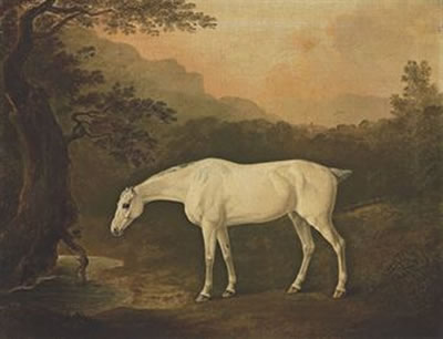 A grey hunter in a wooded landscape by a stream by John Boultbee - Auction record, sale price, and art valuation. Compare with similar artists and explore comparable artworks.