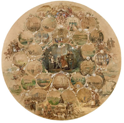 Sample artwork by Mihaly von Zichy (1827 - 1906), known for romantic genre painting, history, portraits, illustration, court painter - View similar artists and auction records