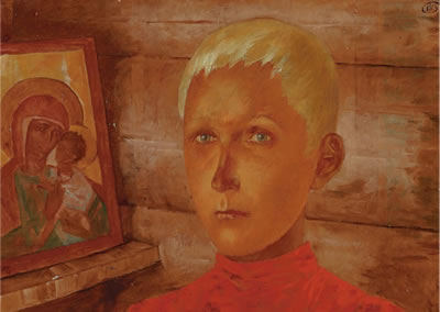Vasya by Kuzma Sergeyevich Petrov-Vodkin - Auction record, sale price, and art valuation. Compare with similar artists and explore comparable artworks.