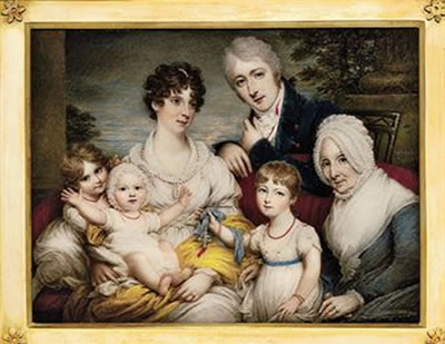 Sample artwork by Samuel Shelley (c.1750 - 1808), known for miniature painting - View similar artists and auction records