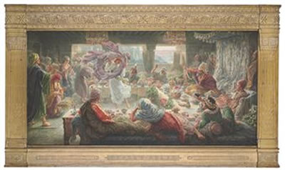 Herod's Feast by Thomas Matthew Rooke - Auction record, sale price, and art valuation. Compare with similar artists and explore comparable artworks.