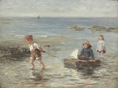 At the water's edge