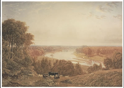 The Thames from Richmond Hill, Surrey
