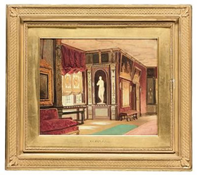 The Cartoon Gallery, Knole by Augustus Leopold Egg - Auction record, sale price, and art valuation. Compare with similar artists and explore comparable artworks.