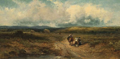 Going to the hayfield by David Cox the Elder - Auction record, sale price, and art valuation. Compare with similar artists and explore comparable artworks.
