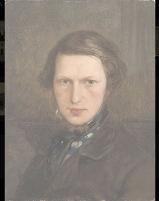 Self Portrait, bust-length, in a brown coat by Ford Madox Brown - Auction record, sale price, and art valuation. Compare with similar artists and explore comparable artworks.