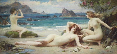 The Sirens by Henrietta Emma Ratcliffe Rae - Auction record, sale price, and art valuation. Compare with similar artists and explore comparable artworks.