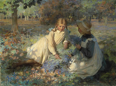 Picking Bluebells