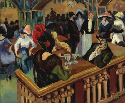 Sample artwork by Ludovic-Rodo Pissarro (1878 - 1952), known for portrait, figure, nude, city- landscape painting, wood engravings, lithography - View similar artists and auction records
