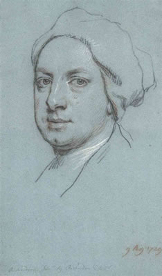 Portrait of Jonathan Richardson, Junior (1694-1771), the artist's son