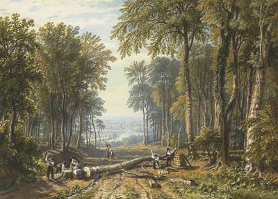 Sample artwork by William Havell (1782 - 1857), known for idealized landscape and marine painting, portrait - View similar artists and auction records