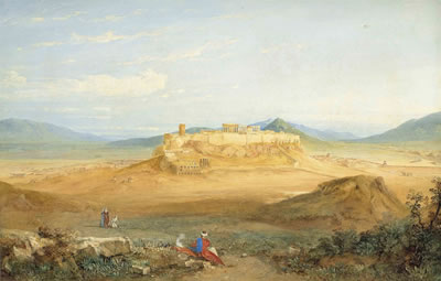 Sample artwork by Hugh William (Grecian) Williams (1773 - 1829), known for topography and classical scene watercolors, engraving - View similar artists and auction records