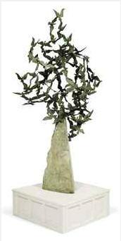 Flock of birds by John Behan - Auction record, sale price, and art valuation. Compare with similar artists and explore comparable artworks.