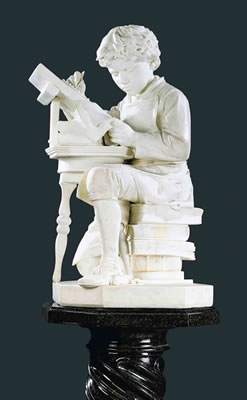 Figure of a Boy, possibly the Young Mark Twain