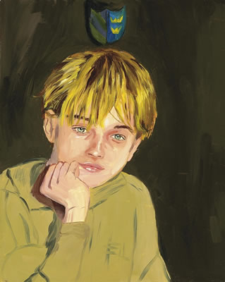 Sample artwork by Karen Kilimnik (Born 1955), known for cartoon female portrait painting, installation sculpture - View similar artists and auction records