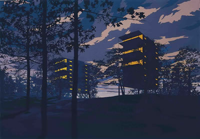 Sample artwork by David Thorpe (Born 1972), known for painting - View similar artists and auction records