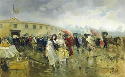 Sample artwork by Eugenio Lucas Y Villaamil (1858 - 1919), known for figure, genre painting - View similar artists and auction records