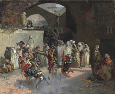 Arab Fantasia by Mariano Jose Maria Bernardo Fortuny - Auction record, sale price, and art valuation. Compare with similar artists and explore comparable artworks.