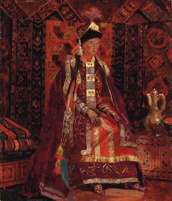 A Kazakh bride