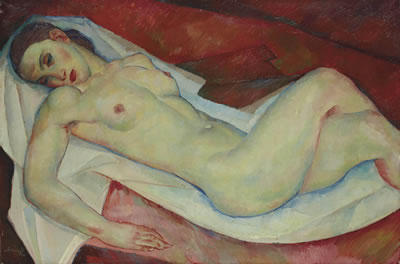 Sample artwork by Georges Artemoff (1892 - 1965), known for folklore figure painting, still life, portrait, religion - View similar artists and auction records
